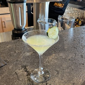 Juarez Mexican Restaurant - Basil cucumber tini - Mexican Near Me - Houston, Texas Juarez Mexican Restaurant - Basil cucumber tini - Mexican Near Me - Houston, Texas