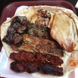 Mixed BBQ such chicken, beef, Kabab