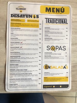 Menu photo 4 Yellowberry Aguascalientes, AGU Menu photo 4 Yellowberry Aguascalientes, AGU