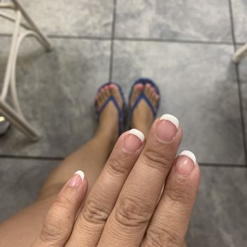 Kt's Nails & Spa - French nails with clear pink - Nail Salons Near Me - Scottsdale, Arizona Kt's Nails & Spa - French nails with clear pink - Nail Salons Near Me - Scottsdale, Arizona