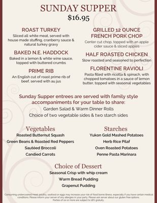 Menu photo 2 Galliford's Restaurant & Tavern Mendon, MA