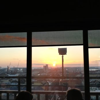 Ateljee Bar - As the sun is setting, from the Ateljee Bar - Cocktail Bars Near Me - Helsinki, 18