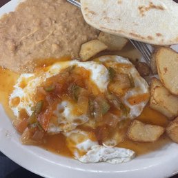 Huevos Rancheros over easy Huevos Rancheros over easy