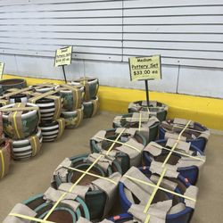 Ceramic pots