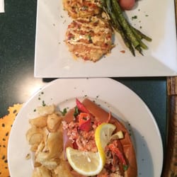 The Restaurant At Golden Oaks - We shared the crab cakes and the lobster roll. Both were delicious. This restaurant has a new chef who produced a new menu.