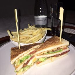 this is the shitty Club Sandwich from room service btw but everything else about the hotel is superb