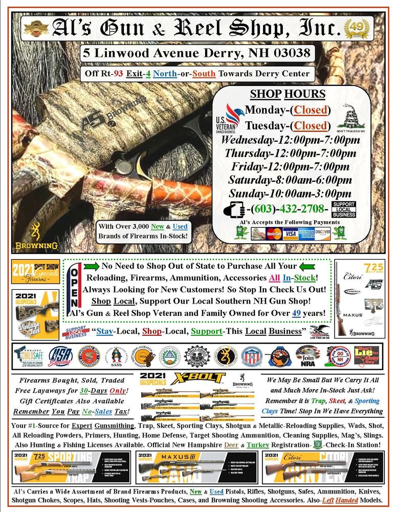 AL’S GUN & REEL SHOP Updated August 2024 26 Reviews 5 Linwood Ave