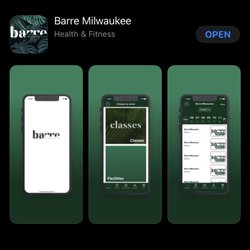 Barre Milwaukee - Download the Barre Milwaukee APP to sign up