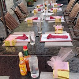 Outside patio