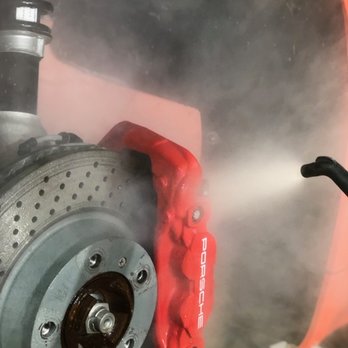 Mar Quality Protection - Power washing the calipers and wheel wells before applying ceramic coating - Auto Detailing Near Me - Newark, California Mar Quality Protection - Power washing the calipers and wheel wells before applying ceramic coating - Auto Detailing Near Me - Newark, California