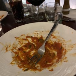 Bellacino's - What's left of the penne arrabiatta