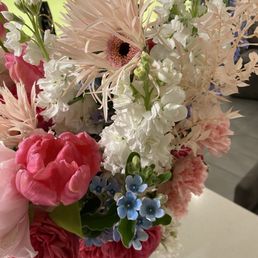 Bubble gum flowers Bubble gum flowers
