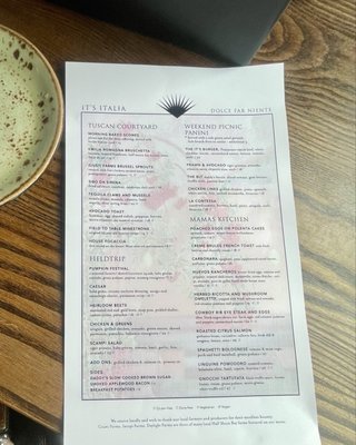 Menu photo 5 It's Italia Half Moon Bay, CA Menu photo 5 It's Italia Half Moon Bay, CA