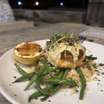 The Fish House - Crab-Stuffed Flounder - Seafood Near Me - Pensacola, Florida The Fish House - Crab-Stuffed Flounder - Seafood Near Me - Pensacola, Florida