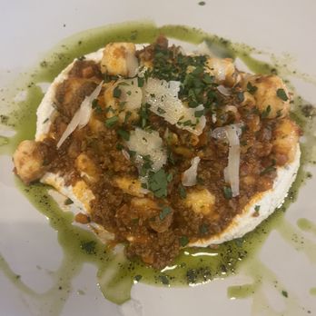 The Hunt & The Harvest - Gnocchi bolognese with house ricotta - American Near Me - Williamsburg, Kentucky The Hunt & The Harvest - Gnocchi bolognese with house ricotta - American Near Me - Williamsburg, Kentucky