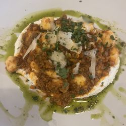 The Hunt & The Harvest - Gnocchi bolognese with house ricotta