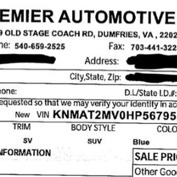 Premier Automotive - Price on the contract. - Car Dealers Near Me - Dumfries, Virginia Premier Automotive - Price on the contract. - Car Dealers Near Me - Dumfries, Virginia