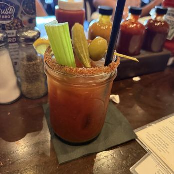Gus's Barbecue - We went to the Saturday brunch ordered a bloody Mary. It was good strong. - Barbeque Near Me - South Pasadena, California Gus's Barbecue - We went to the Saturday brunch ordered a bloody Mary. It was good strong. - Barbeque Near Me - South Pasadena, California