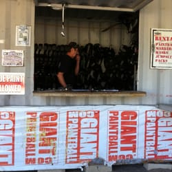 Giant Paintball - Rental station