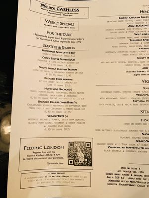 Menu photo 4 Natural Kitchen London, XGL