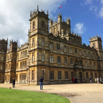 Highclere Castle - Side view. - Castles Near Me - Newbury, WBK