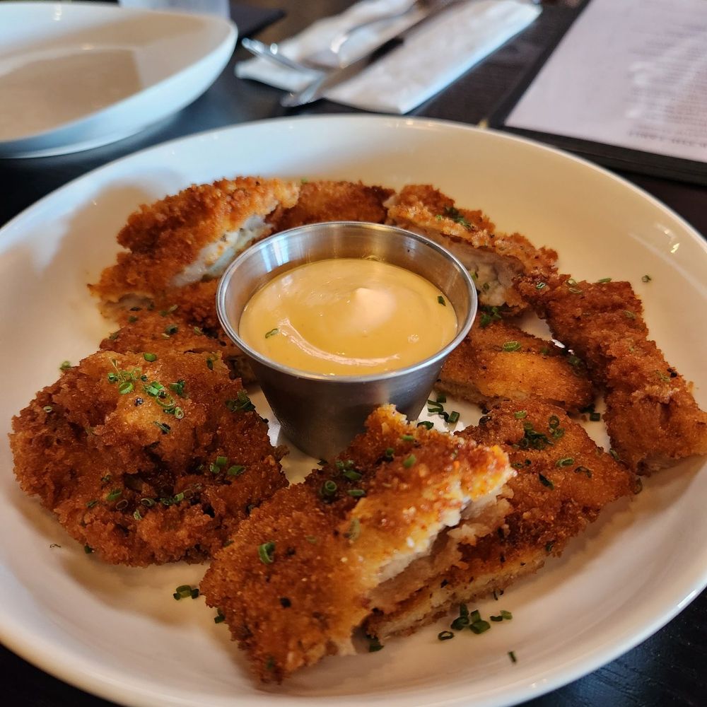 G'S IL Capo Dei Bar - Alligator tenders with creole dip . Little kick but good. - Beer, Wine & Spirits Near Me - El Segundo, California G'S IL Capo Dei Bar - Alligator tenders with creole dip . Little kick but good. - Beer, Wine & Spirits Near Me - El Segundo, California