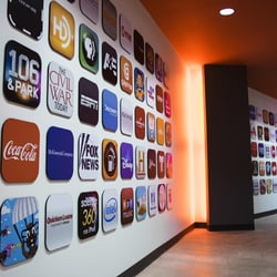 Bottle Rocket - Bottle Rocket lobby App Wall