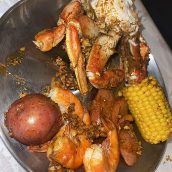 Captain Crab - Family Meal Deal, plated. - Seafood Near Me - Sacramento, California Captain Crab - Family Meal Deal, plated. - Seafood Near Me - Sacramento, California