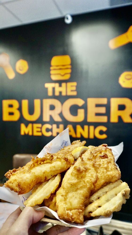 The Burger Mechanic Logo