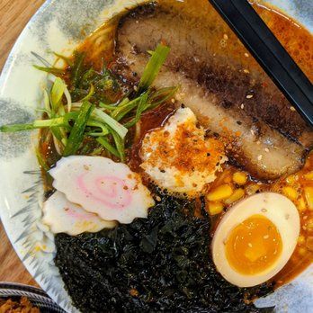Gyuro Ramen - Spicy Garlic Miso Wagyu Misuji - Ramen Near Me - Chicago, Illinois Gyuro Ramen - Spicy Garlic Miso Wagyu Misuji - Ramen Near Me - Chicago, Illinois