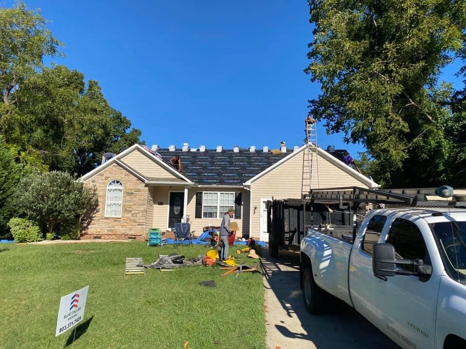 Slide of Blue Collar Roofing