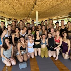 Emily Hayden - Emily Hayden Facilitating a morning movement session at The Untamed Experience in Costa Rica