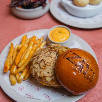 Zaya - Chapli Kebab meets the smash burger. - Indian Near Me - McAllen, Texas Zaya - Chapli Kebab meets the smash burger. - Indian Near Me - McAllen, Texas