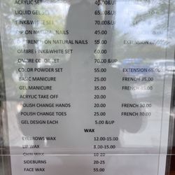 Luxury Nails & Spa - Luxury Nail and Spa prices as of July2024.