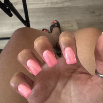 True Touch Nails & Spa - Short full set. - Nail Salons Near Me - Chino, California