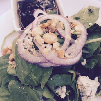 Bistro 821 - Spinach salad. Fabulous - Seafood Near Me - Naples, Florida Bistro 821 - Spinach salad. Fabulous - Seafood Near Me - Naples, Florida