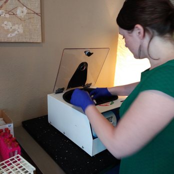 The Wellness Center Pdx - My Blood going into place for sorting of components. Ask about PRP to help heal your joints and injuries! - Chiropractors Near Me - Portland, Oregon