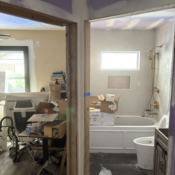 Home Love Construction - They demoed these doors and told us it's not on their scope to replace them... so this is an added cost - General Contractors Near Me - Port Richey, Florida