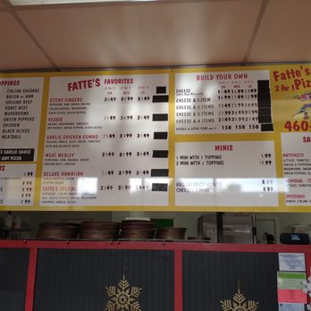 Fattes pizza - Menu ... Look for coupon in the FLAVOR small magazine. - Pizza Near Me - Atascadero, California