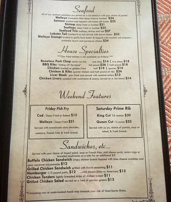 Menu photo 4 The Ranch Hayward, WI