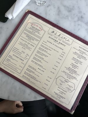 Menu photo 2 Milou Toronto, ON