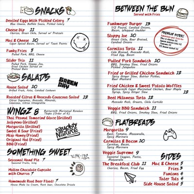 Menu photo 3 Funkmeyers Rec Room El Paso, TX