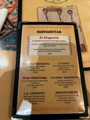 Menu photo 5 El Cholo Los Angeles, CA Menu photo 5 El Cholo Los Angeles, CA