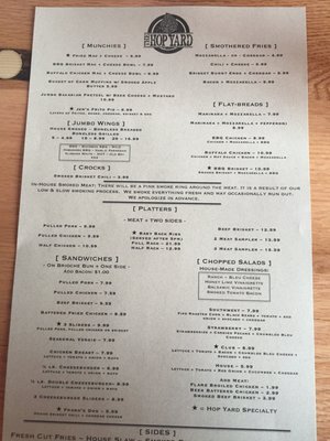 Menu photo 6 The Hop Yard Middletown, PA Menu photo 6 The Hop Yard Middletown, PA