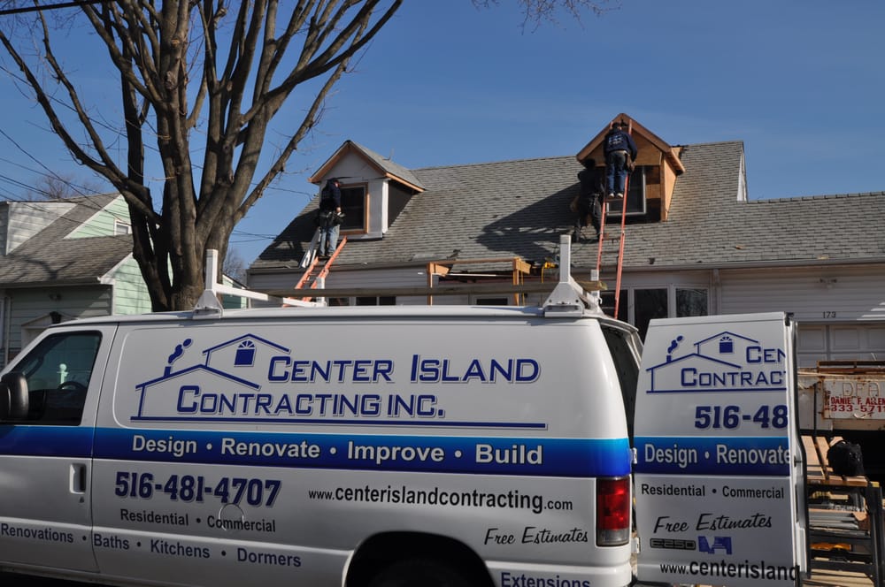 Slide of Center Island Contracting