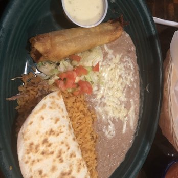 Jalapeno Grill - Beef quesadilla and flauta with rice & beans. - Mexican Near Me - Gulfport, Mississippi Jalapeno Grill - Beef quesadilla and flauta with rice & beans. - Mexican Near Me - Gulfport, Mississippi