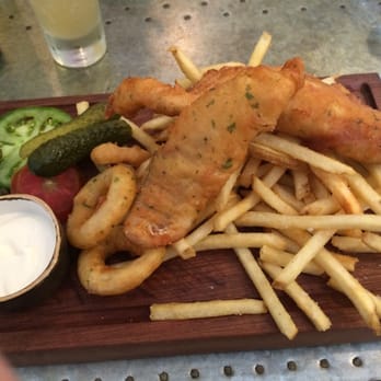 The Garden Shed - Fancy fish n' chips. Looks more amazing than it was. - Bistros Near Me - Mount Eden, AUK
