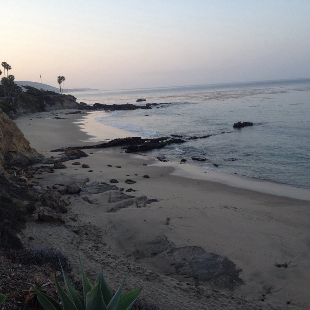 Divers cove from Cliff drive parking lot