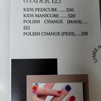 Umee Nails & Spa - Menu - Nail Technicians Near Me - Simi Valley, California Umee Nails & Spa - Menu - Nail Technicians Near Me - Simi Valley, California