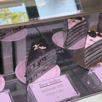 Anton - The cake I bought... well slice hee - Desserts Near Me - San Mateo, California